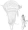 Qzdtue Tennis Racket Head, Pre-Strung Racquet Replation, Portable Training Accessory, 28,5 x 16,5 cm White Tennis Stick Head for Youth, Adolescentes, Mujeres, Men, Players