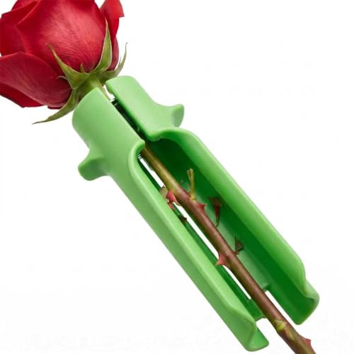 dornenentferner rosen,Blumenreiniger für Gartenarbeit(ist grün) | rosendorn-stripper-werkzeug,rose thorn stripper,Blattentferner,Blumenreiniger für Blumen, Entfernung von Blättern