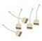 DIYEAH 5 pezzi Adattatore Splitter Connettore Maschio per Telefono Accessorio e Compatibile con Fax e Risponditore Materiale per Uso Duraturo