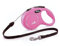 FLEXI Klassische einziehbare Hundeleine, ergonomisch, langlebig und verhedderungsfrei, für Hunde bis zu 11,8 kg, 4,8 m, klein, Rosa