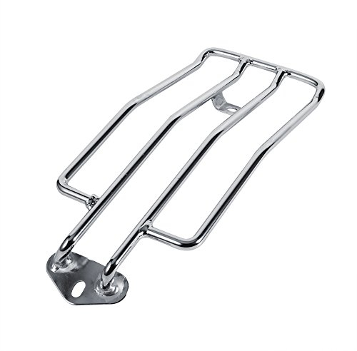 Gepäckträger, Metall Motorrad Sitz Gepäckträger Unterstützung Regal Für XL883 / 1200(rot)
