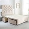 ComfoRest - Elegant 4FT6 Double Divan Bed with 4 Drawers | Stylish Frame for Organised Living | Durable Base for Modern Interiors (Cream Naples)
