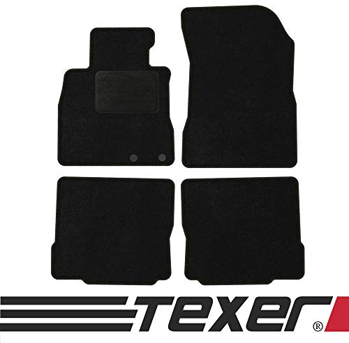 TEXER Textil Fußmatten Passend für Nissan Note II E12 Bj. 2012- Basic