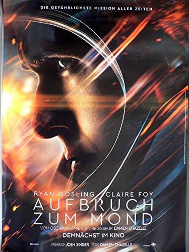 Aufbruch zum Mond - Teaser- Ryan Gosling - Filmposter A1 84x60cm gerollt
