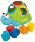 Simba 104010027 - ABC Schwimmende Sortierschildkröte, mit 5 Steckteilen, schwimmt auf dem Wasser, 20cm, ab 12 Monate