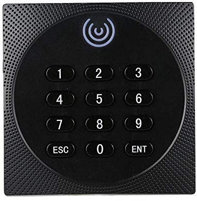 RFID-Kartenleser, wasserdichter WG26-Kartenleser mit Tastaturkennwort, Kartenleser für Zugangskontrollsystem, für Schule/Wohnung/Büro