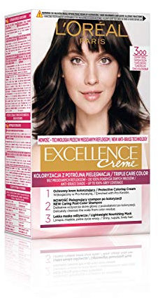 L'Oréal Paris Excellence 3 Haarfarbe - Dunkelbraun