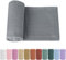 Knirose Pucktuch Baby Musselin Babydecke Swaddle 120x120cm Puckdecke Mulltücher, Bambus Baumwolle Baby Pucktücher Decke für Neugeborene Junge und Mädchen (Hellgrau)