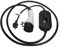 vhbw Ladekabel Typ 2 zu Typ F CEE 7/7 kompatibel mit Lexus RX500h, RZ, UX300e Elektroauto, 1-phasig, 16 A, 3,5 kW, 3 m