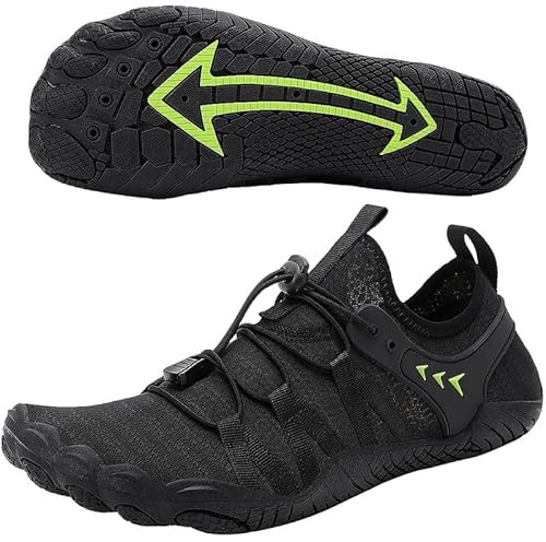 Quick Dry Barefoot Aqua Shoes - Mens Womens Beach & Pool Shoes for Swim, Surf & Diving