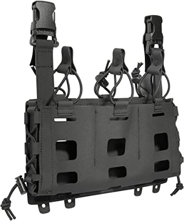 Tasmanian Tiger TT Carrier Mag Panel anfibia - wasserfestes Austausch-Panel für Plattenträger, Magazin-Taschen für Plate Carrier, Schwarz