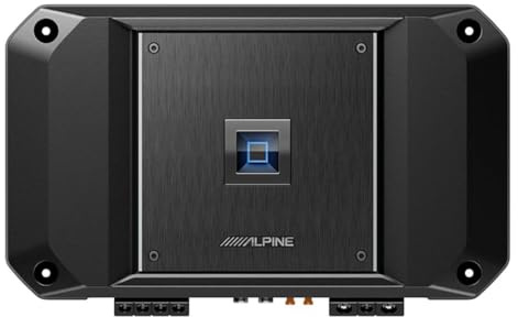 Alpine R2-A75M - Amplificatore subwoofer mono serie R, 750 W a 1 Ohm, certificato ad alta risoluzione