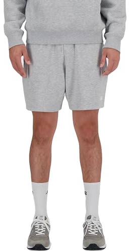New Balance Herren Sport Essentials French Terry 7 Shorts, Athletic Grey, M