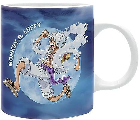 ABYSTYLE One Piece Gear 5th Unisex Taza multicolor cerámica
