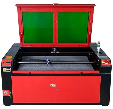 130W CO2 Laser Graviermaschine Sihao 1400 x 900mm Laser Engraver Laser Cutter Co2 Gravurwerkzeug Plottermaschine 220V Europlug RDWorksV8 USB für Papier/Kunststoff/Leder/Glas/Keramik/Harz/Holz(130W)