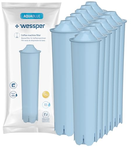 Wasserfilter Ersatz für Kaffeemaschinen Jura Blue 12 Stück | Kompatibel mit für Jura 71312 Blue, GIGA, ENA, Micro, IMPRESSA Kaffeevollautomaten