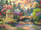 Buffalo Games Chuck Pinson – Peace of The Garden – 1000 Teile Puzzle für Erwachsene, herausforderndes Puzzle, perfekt für Spieleabende
