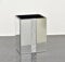 DEENZ Luxury Diamond Strip Crystal Mirrored Trash Bin With Silver For Bathroom Decoration Home decor Gift