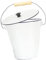 ABOOFAN Enamel Pail Metal Lid Handle Small Trash Can Milk Can Laundry Storage Bucket