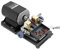 Perlen Schmuck Bohrmaschine, 480W Perlensetzmaschine mit Pedal-Schalter und Werkzeugkasten, 500-15000RPM Lochmaschine Driller Satz DIY