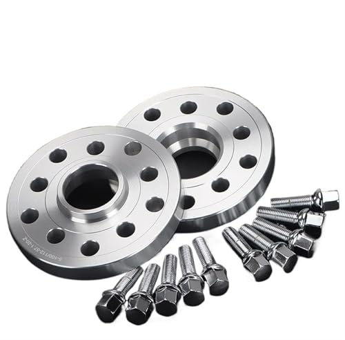 Spurverbreiterung Für Golf Für Bora Für Polo Für Jetta CC 2-teiliger Geschmiedeter Spurverbreiterung-Adapter Für VW PCD 5x100 & 5x112 CB 57.1 Spurverbreiterungen(2x 15mm)