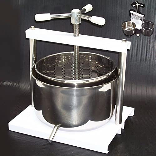 EDELSTAHL VA Beerenpresse Saftpresse 55318 Weinpresse 12L AWZ