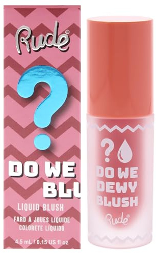 Do We Dewy Flüssiges Blush – Sandy Pink by Rude Cosmetics for Women – 0,15 oz Blush
