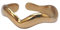 Positiva Jewelry Goldener Größenverstellbarer Ring, Minimalistischer Wellenring aus 18k Edelstahl, Gold Ring Damen