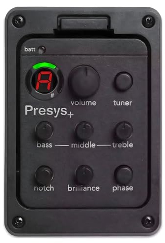 RuiJOTWAT Compatible with 201 folk guitar pickup preamplifier EQ electric box equalizer