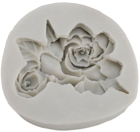 Gardenia Candle Molding Thick Silicone Flower Shape Molding for Resin Bath Bombs Ice Sculptures Clay Craft Making DIY Home Decor Gifts