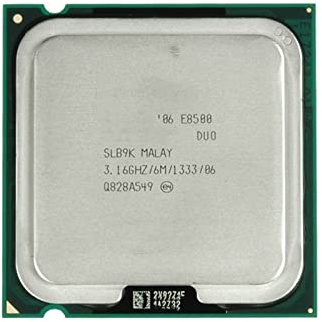 2 Duo E8500 Processor SLB9K SLAPK 3.16GHz 6MB 1333MHz Socket 775 Cpu