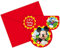 ALMACENESADAN 9971 Einladungskarten mit Mickey-Umschlag, 6 Stück