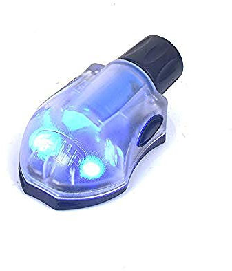 Kayheng Tactique Airsoft Casque Survie Lampes IR Militaire Airborne Manta Strobe Lights avec Magic Tape pour Fast Casque étanche lumière