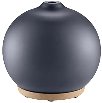 Ellia Adore Aroma Diffuser - Ultraschall Befeuchter mit Fernbedienung, Lufbefeuchter mit LED Lichtern und Dimmer, Beruhigende Klänge, Aromatherapie, Duftlampe für Wohnung, Yoga, Schlafzimmer und Spa