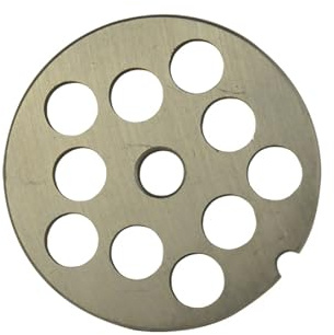 PIASTRA PER TRITACARNE per n.12 - 10 fori da 12 mm.