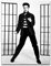 Kunstdruck Poster - Elvis Presley II 20x30 cm ca. A4 - Berühmtheiten & Zeitgeschichte Bild ohne Rahmen