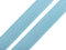 maDDma 1m Falzgummi 20mm Faltgummi elastisches Einfassband Schrägband Saumband Farbwahl, Farbe:Pastellblau