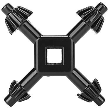 4 in 1 Handheld Drills Chuck Key for Most Drills and Power, Steel Drills Chuck Key Drilling Tool with 4 Key Sizes for Tightening and Loosening Chuck