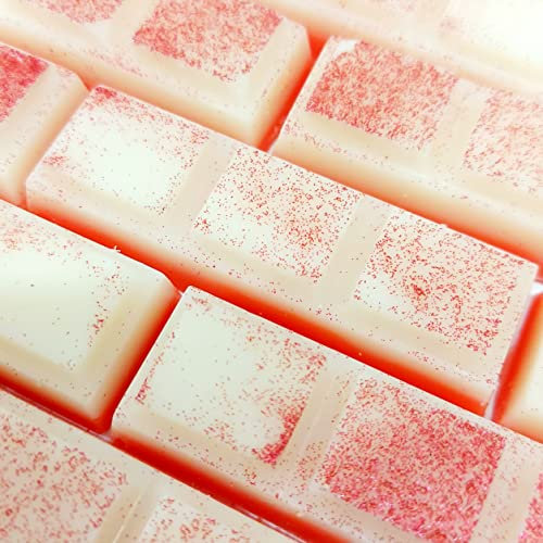 Pack of 2 Bakewell Tart Scented Wax Melts Snap Bar – 15g Natural Handmade, Highly Scented, Long-Lasting Soy Wax, Ideal for Burners & Home Fragrance
