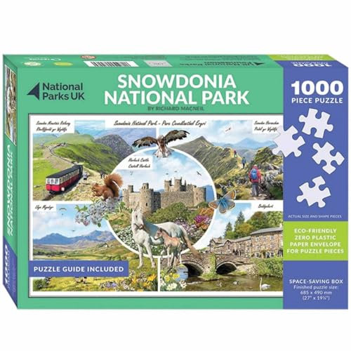 Otter House Gift Jigsaw Puzzle 1000 Piece - Snowdonia National Park (76389)