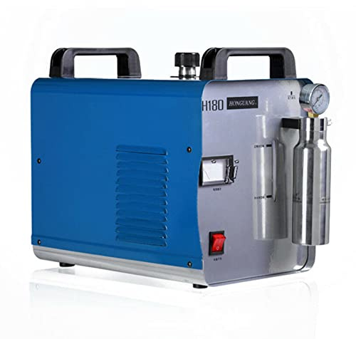 H180 Acrylic Flame Polishing Machine 95L/h 400W 1800ml Oxygen Hydrogen Water Welder Torch Welder Crystal Acrylic Polisher 220V (H180)