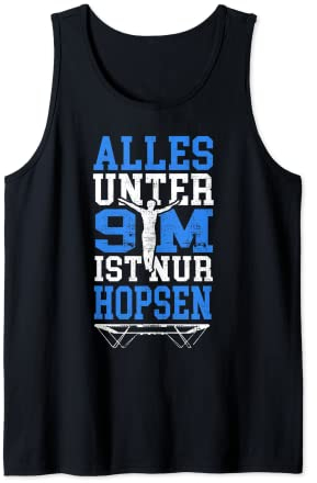 Turner Akrobatisch Trampolinturnen Trampolin springer Tank Top