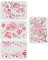FINGERINSPIRE 4 Stück Kirschblüten Schablonen 29,7x21cm Kirschblüten Zweig Schablonen Kunststoff Blumenmuster Schablonen Sets DIY Heimdekor Schablonen zum Malen auf Holzbodenwänden