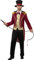 Funidelia | Disfraz Domador para hombre Domador, Circo, Original y Divertido - Disfraz para adultos y divertidos accesorios para Fiestas, Carnaval y Halloween - Talla M - Rojo