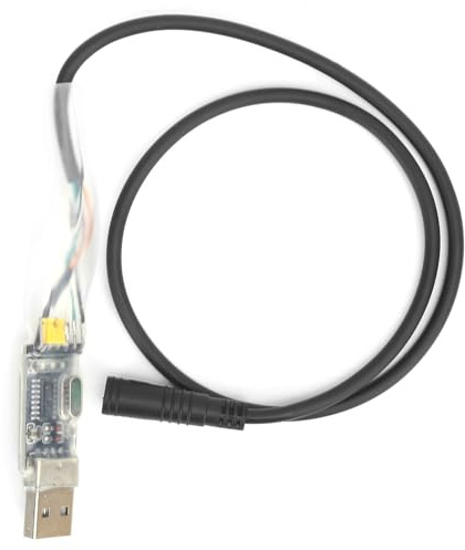 Dilwe USB-Programmierkabel, Nylon-Mittelmotor USB-Programmierkabel für BBS01 BBS02 BBS03 BBSHD MittelmotorZubehör für E-Bike-Umrüstung