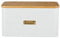 Typhoon Otto Square White Bread Bin Storage Canister