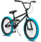 AVASTA18 Zoll Kinderfahrrad Freestyle BMX Fahrrad für 5 6 7 8 Jahre alt Jungen Mädchen und Anfänger, Schwarz mit blauen Reifen