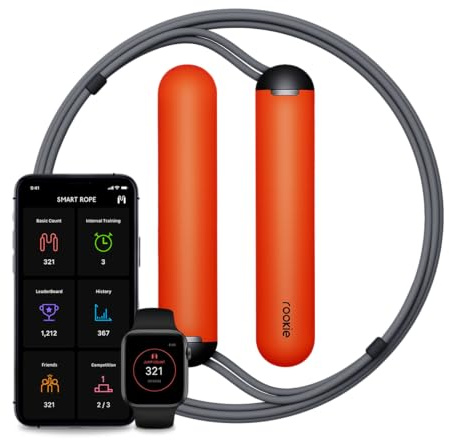 Smart Jump Rope Rookie (Black/Orange)