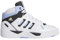 adidas MIDCITY Mid Shoes, Scarpe da Basket Uomo, Cloud White/Blue Spark/Core Black, 43 1/3 EU
