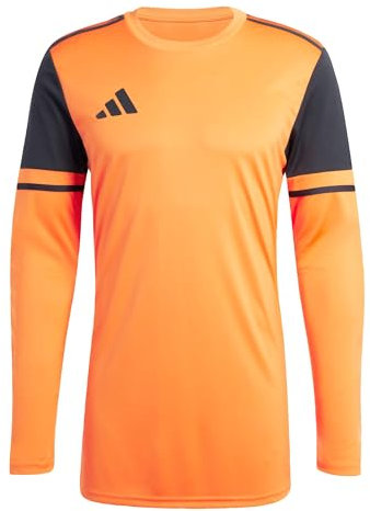 adidas Men's SQUADRA25 Goalkeeper Jersey Long Sleeve, Semi Impact Orange/Black, 3XL